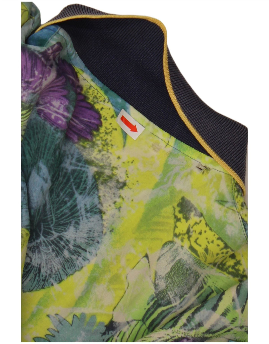 Męska koszula z krótkim rękawem CARREL w abstrakcyjny wzór, mała, wielobarwna