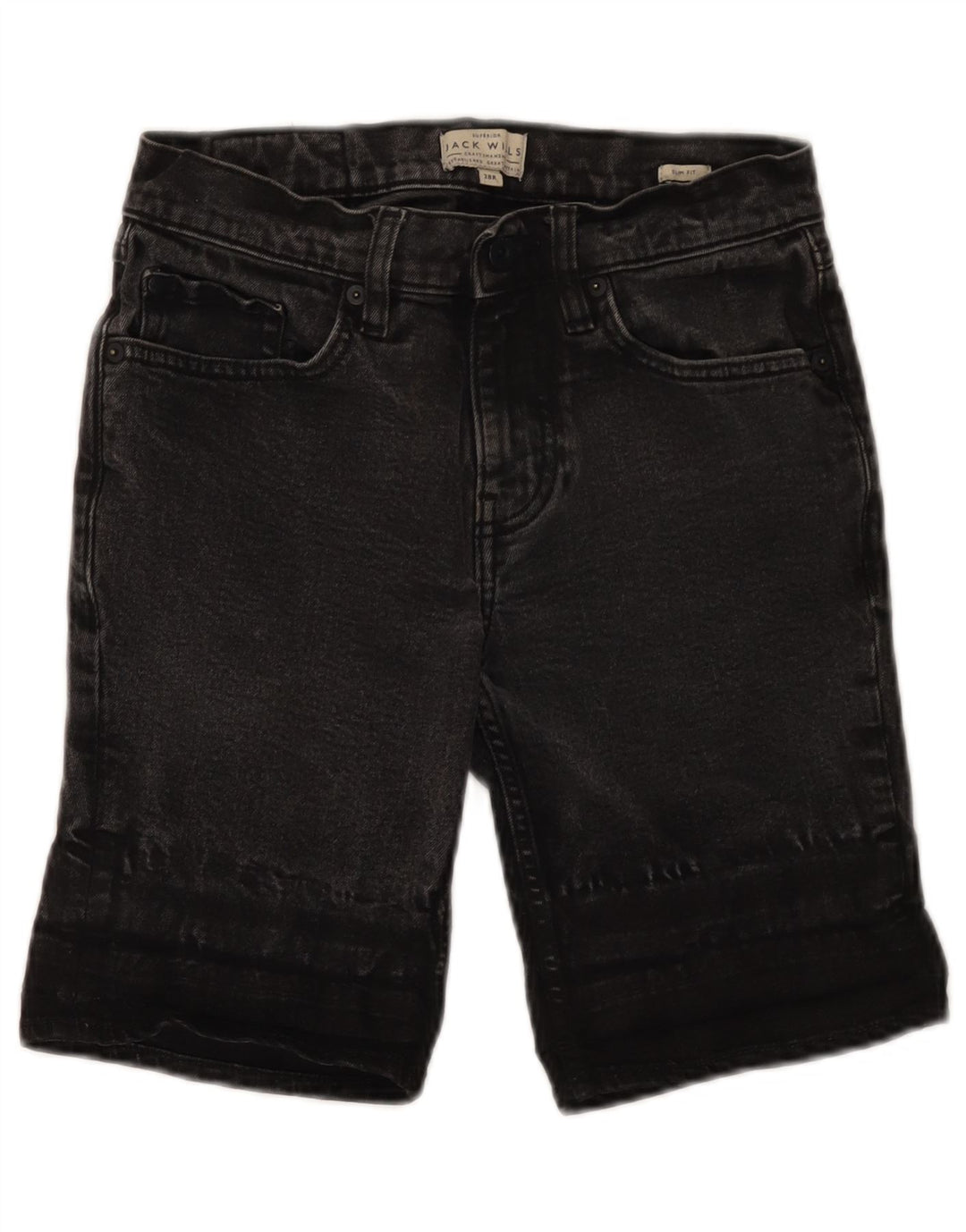 Damskie spodenki jeansowe Jack Wills Slim Fit W28 Medium Black