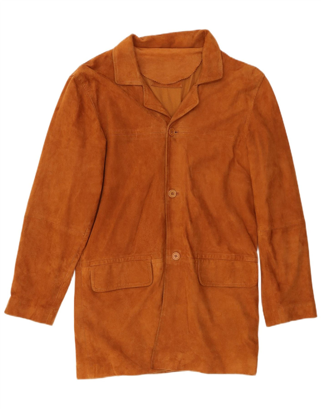 Zamszowa kurtka męska VINTAGE IT 52 XL w kolorze beżowym