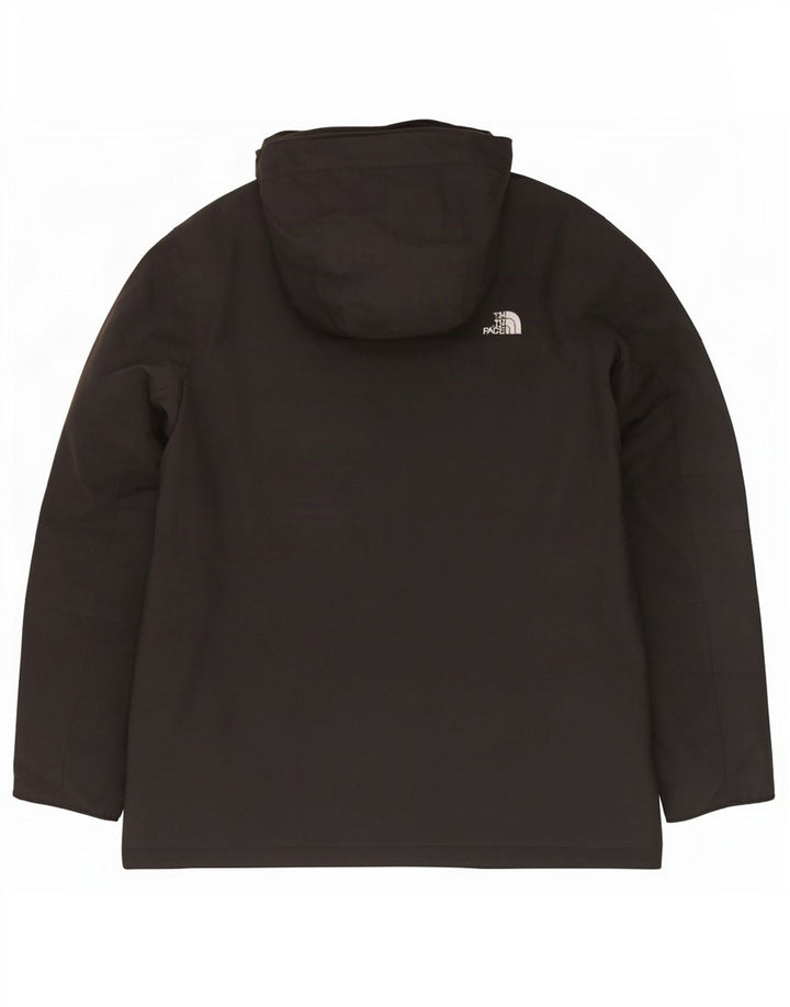 Męska kurtka parka z kapturem The North Face UK 40, duża, czarna, poliestrowa