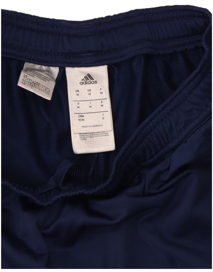 Męskie spodnie dresowe Adidas, średni granatowy poliester