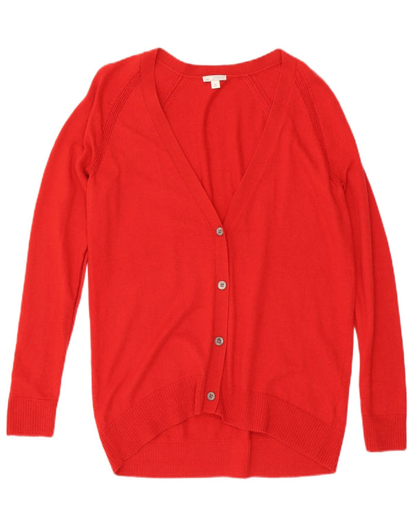 Damski sweter rozpinany Gap Oversize UK 10, mały, czerwony nylon