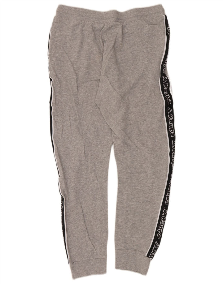 Męskie spodnie dresowe KAPPA Tezenis Joggers w kolorze średnioszarym