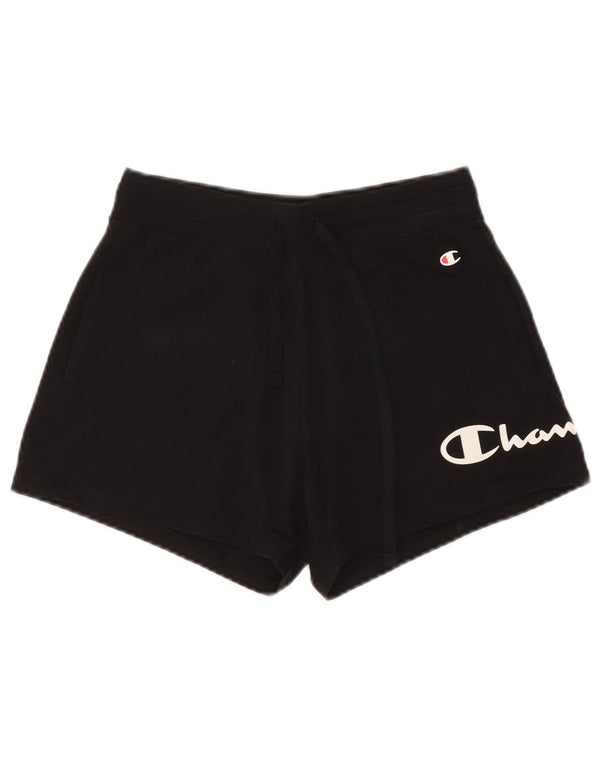 Damskie spodenki sportowe Champion Graphic UK 12 Medium Black