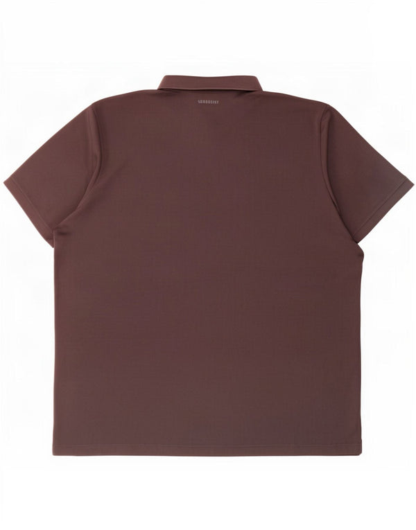 Męska koszulka polo Adidas Aeroready XL, szary poliester