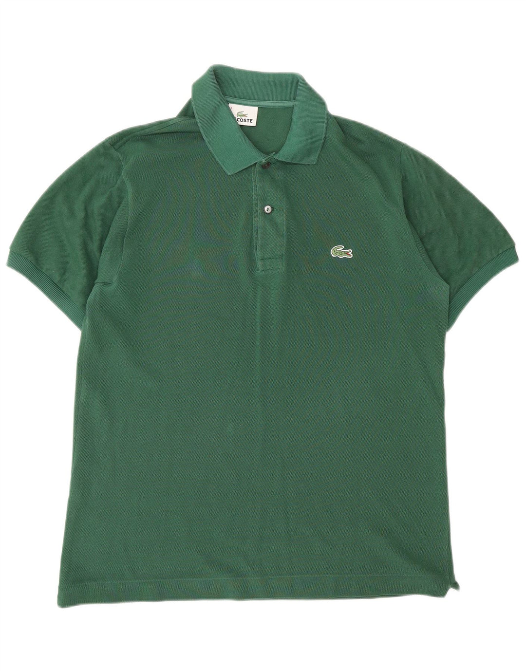 Męska koszulka polo LACOSTE, rozmiar 3, mała, zielona, bawełniana