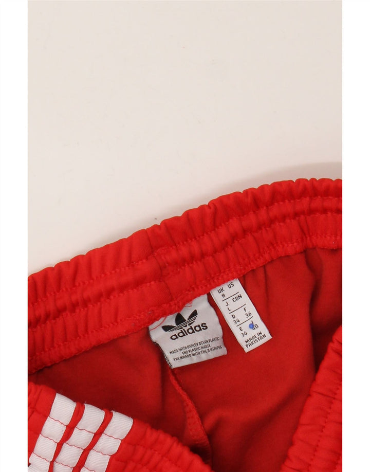 Damskie spodnie dresowe Adidas UK 8 Small Red