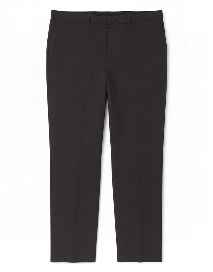 Marks & Spencer Męskie spodnie garniturowe slim fit W38 L31 Szary poliester
