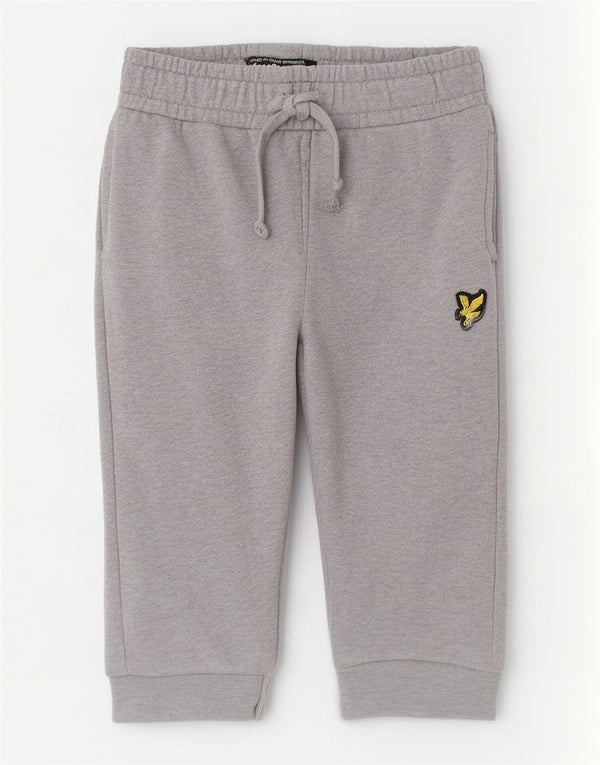 Spodnie dresowe dla chłopców Lyle & Scott Baby, 12-18 miesięcy, szara bawełna