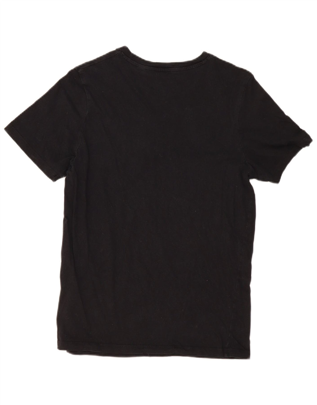 Męski T-shirt z grafiką Jack & Jones, średni czarny, bawełniany