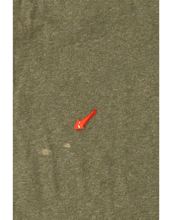 Męski T-shirt Superdry XL, khaki, nakrapiany