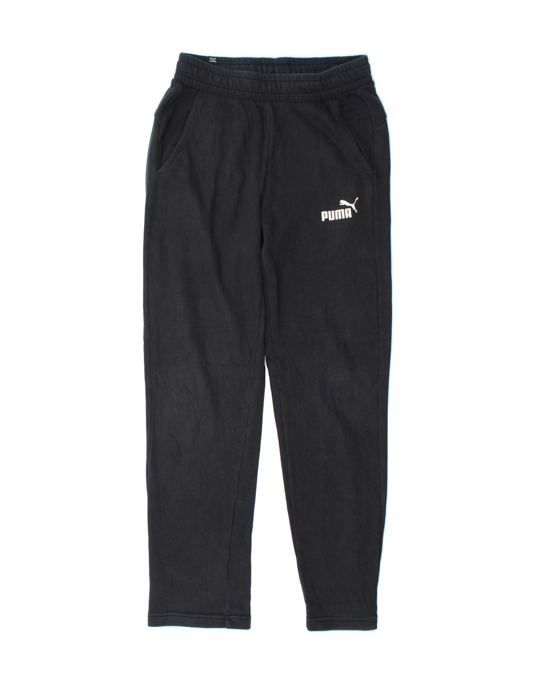 PUMA Mens Tracksuit Trousers Small  Black Vintage Puma and Second-Hand Puma from Messina Hembry 