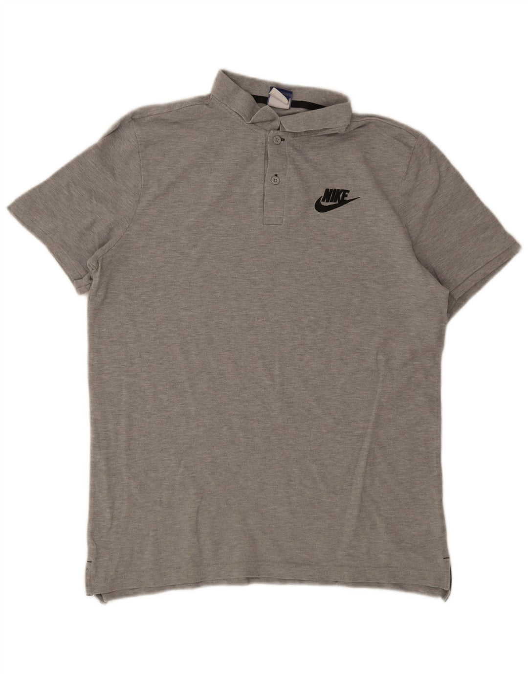 Męska koszulka polo Nike, duża, szara, bawełniana w plamki