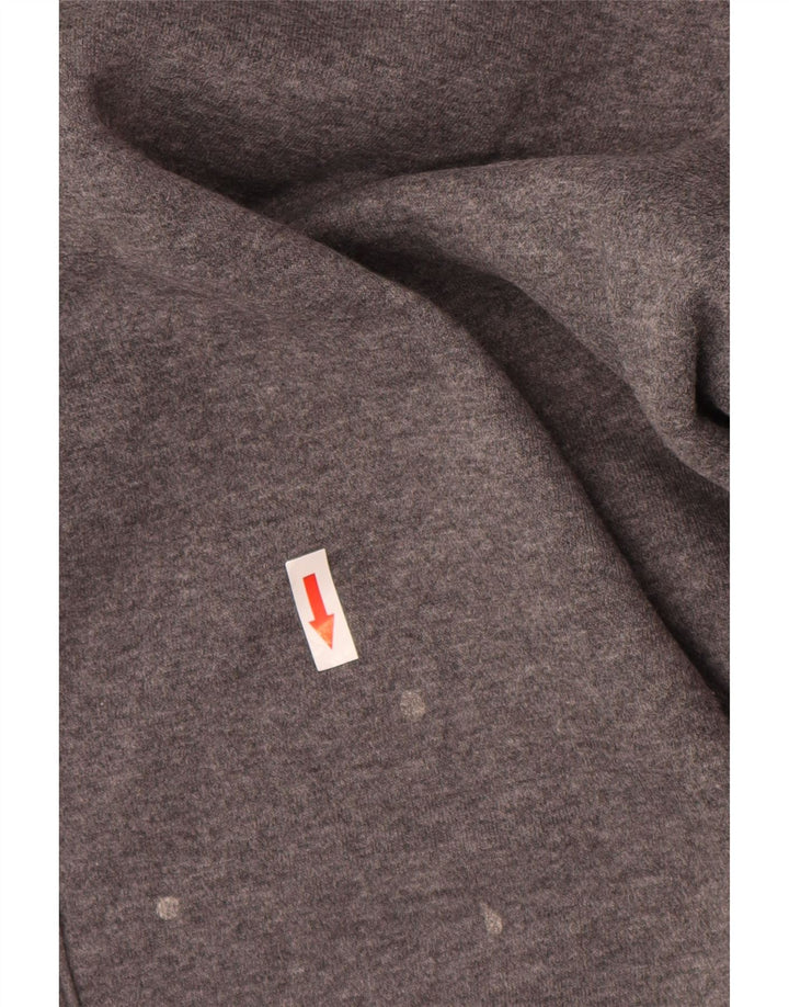 Męskie spodnie dresowe Nike, duże, szare, bawełniane