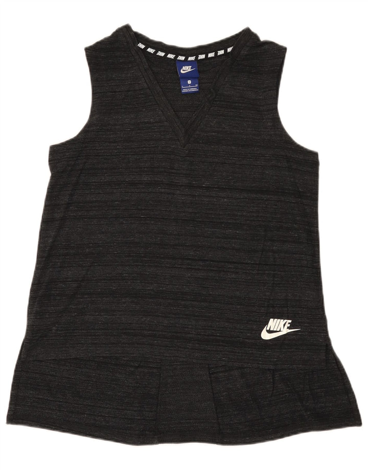 Damska kamizelka Nike Top UK 10, mała, szara, nakrapiana