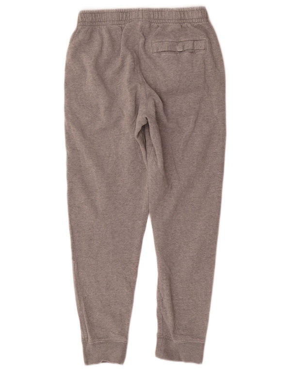 Nike Mens Tracksuit Trousers Joggers Small Grey Cotton