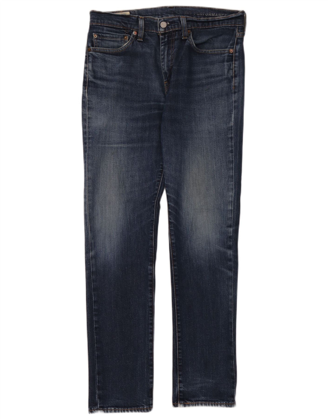 Męskie jeansy Levi's 511 Slim W32 L32 Granatowa bawełna