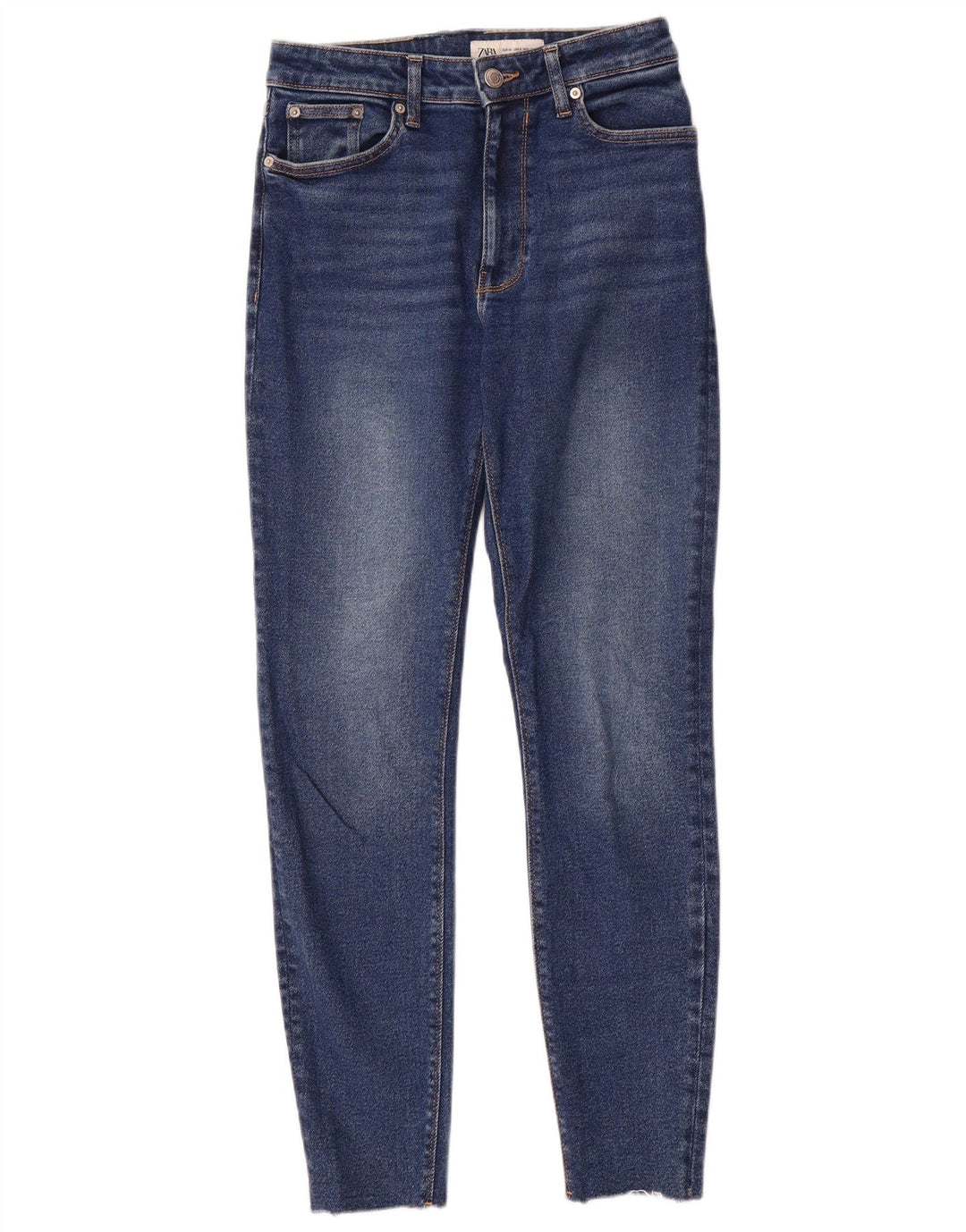 Damskie jeansy skinny Zara EU 40 Medium W30 L28 Niebieskie