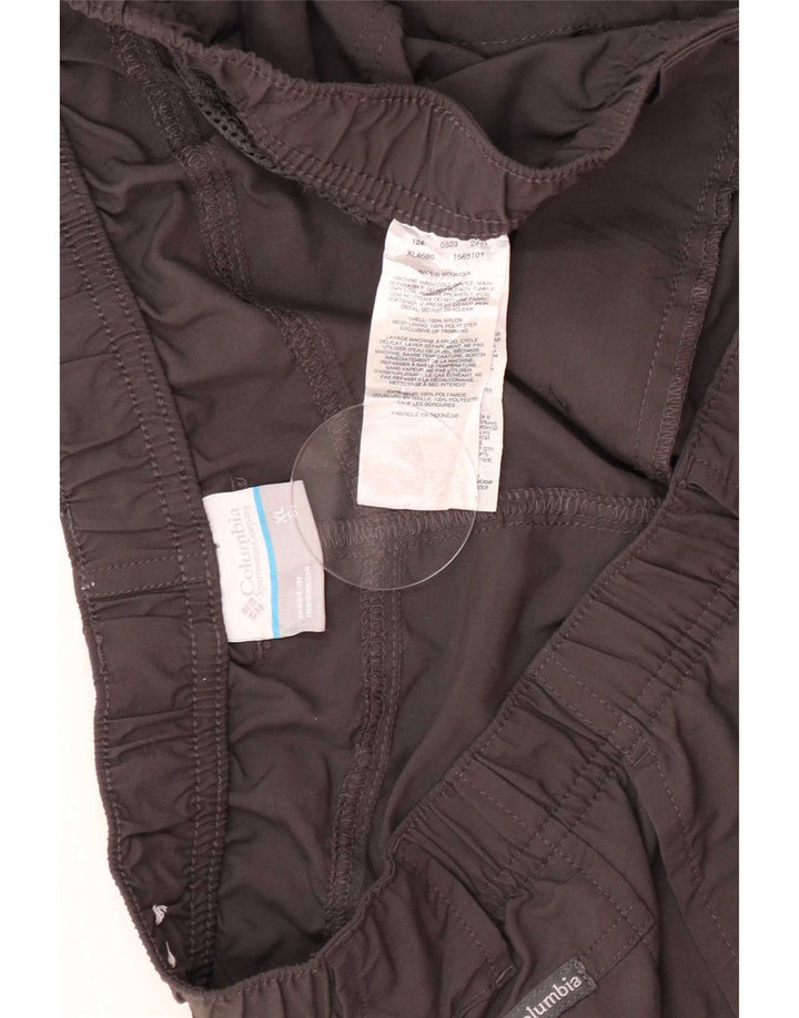 Męskie spodenki cargo Columbia XL W36 z czarnego nylonu