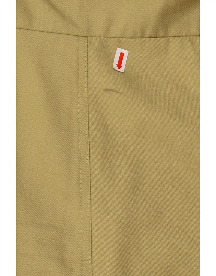 VINTAGE Womens Shirt Dress IT 44 Medium Khaki Polyester Vintage Vintage and Second-Hand Vintage from Messina Hembry 