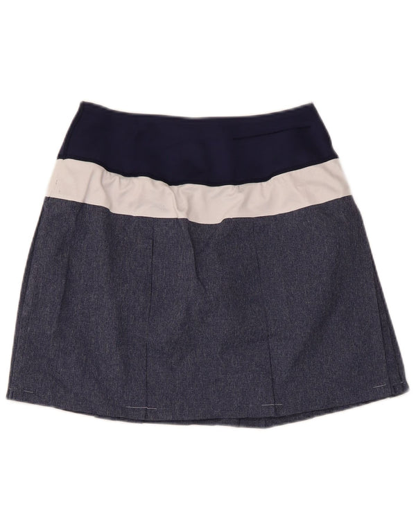 Puma Damska Skort UK 8 Mały Niebieski Poliester Sportowy z blokami kolorów