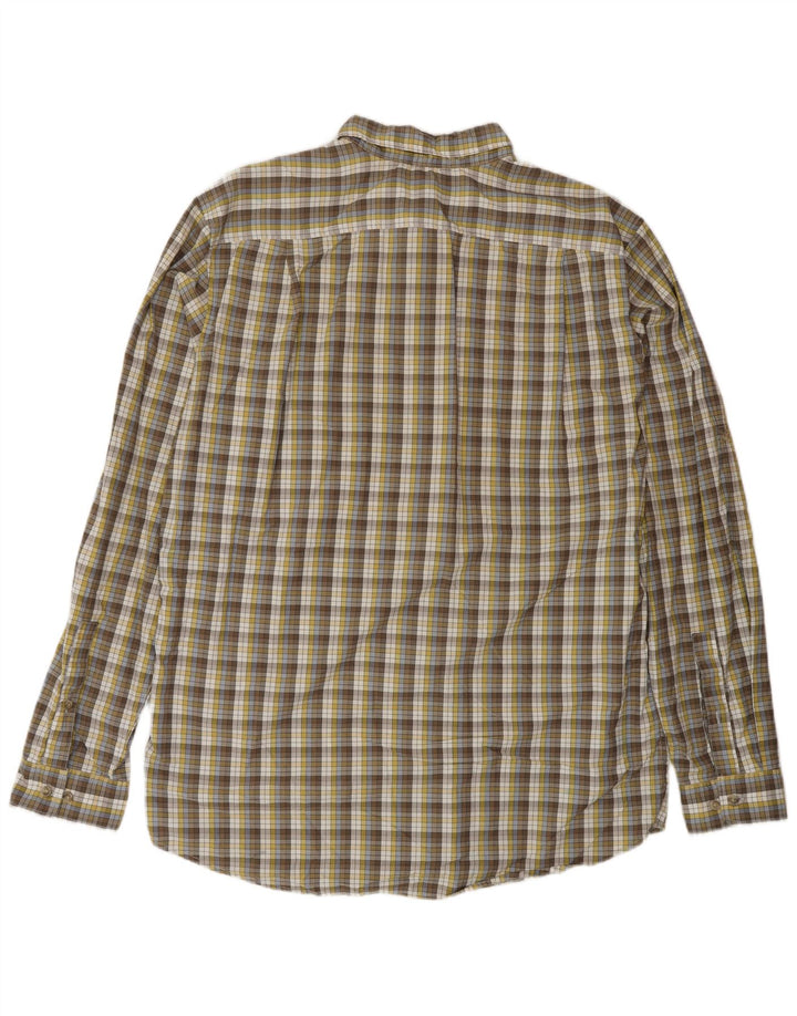 Eddie Bauer Męska koszula flanelowa o klasycznym kroju, duża, wielokolorowa w kratę