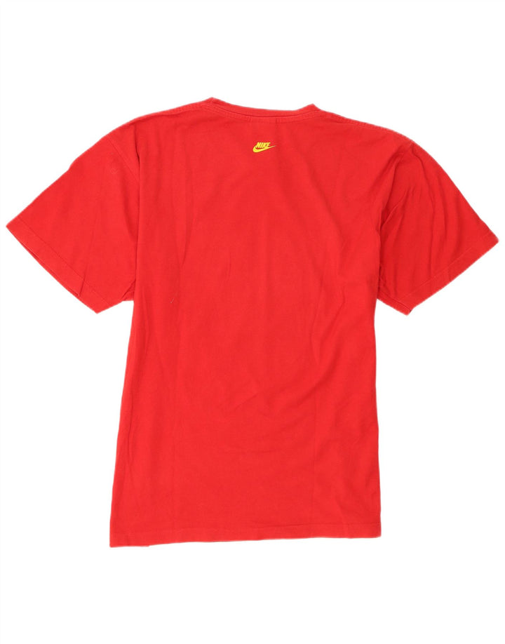 Męski T-shirt Nike Regular Graphic Top, duży, czerwony, bawełniany