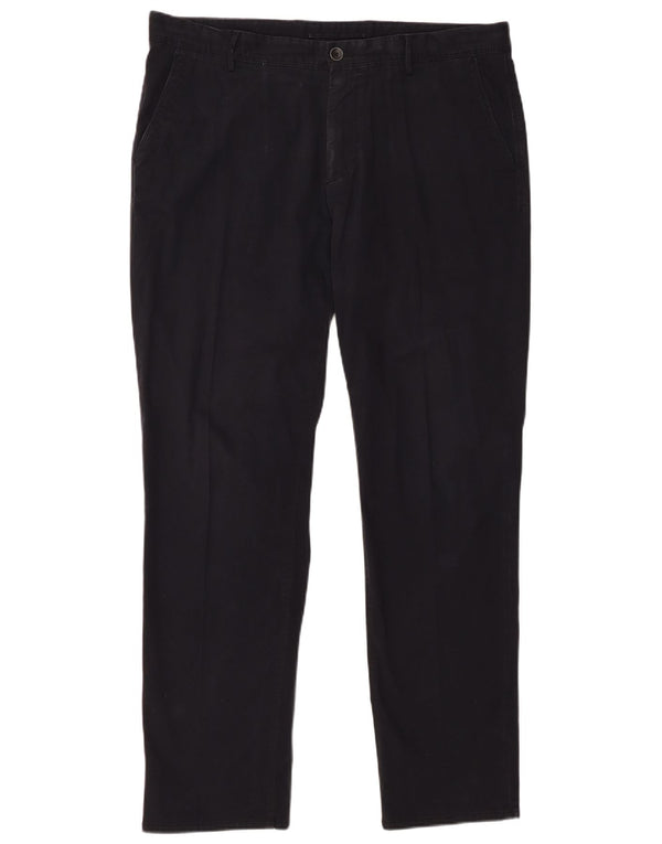 Spodnie Chino MASSIMO DUTTI Męskie Regular Fit EU 44 Large W34 L31 Czarne