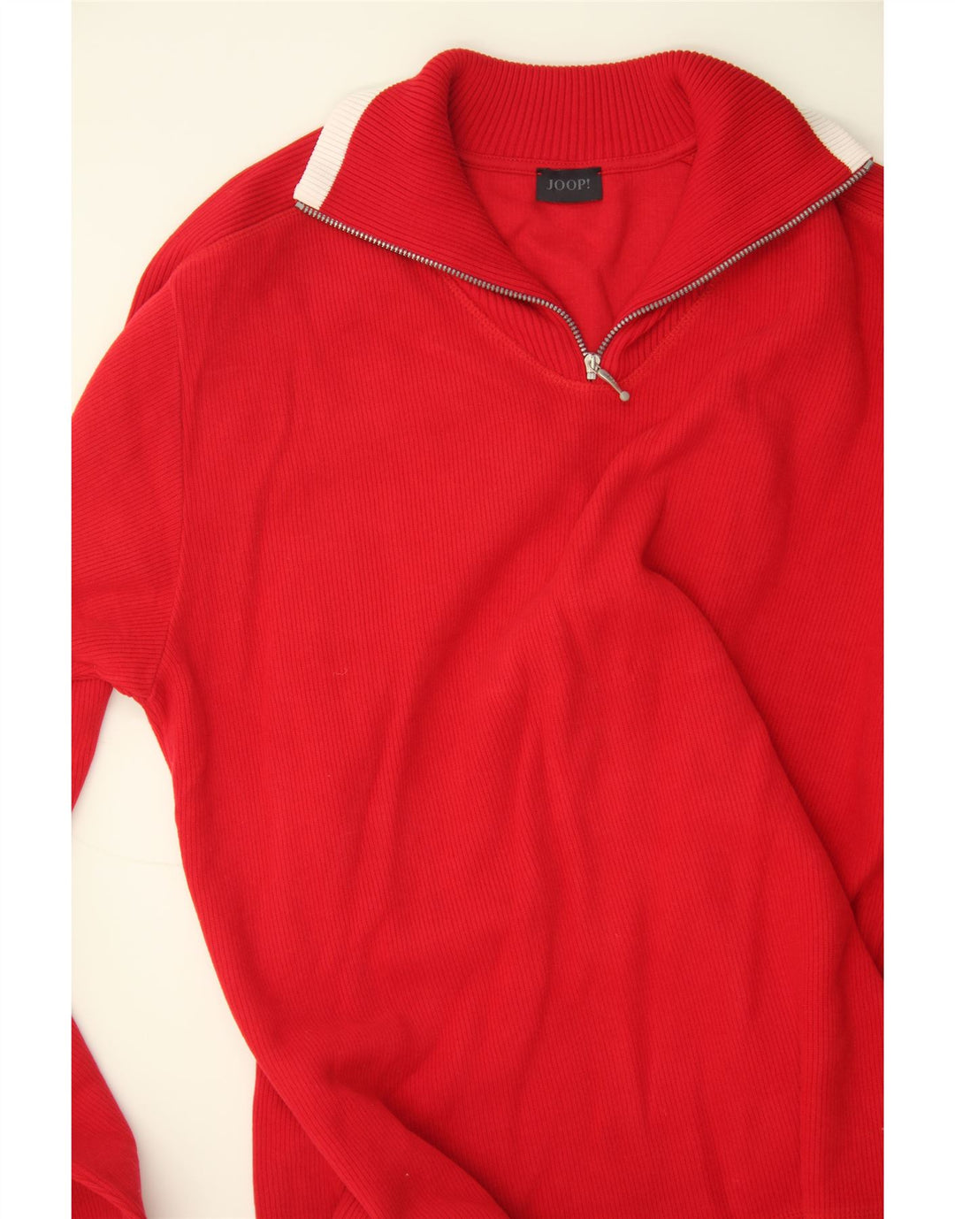 Mens Zip Neck Jumper Sweater Large Vintage Joop and Second-Hand Joop from Messina Hembry 