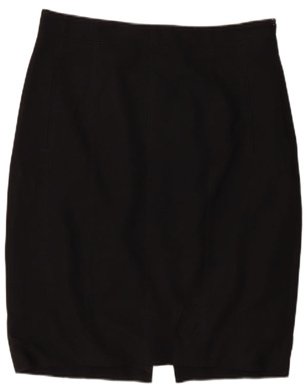 Karen Millen Damska spódnica ołówkowa UK 14 Large W30 Czarna wełna