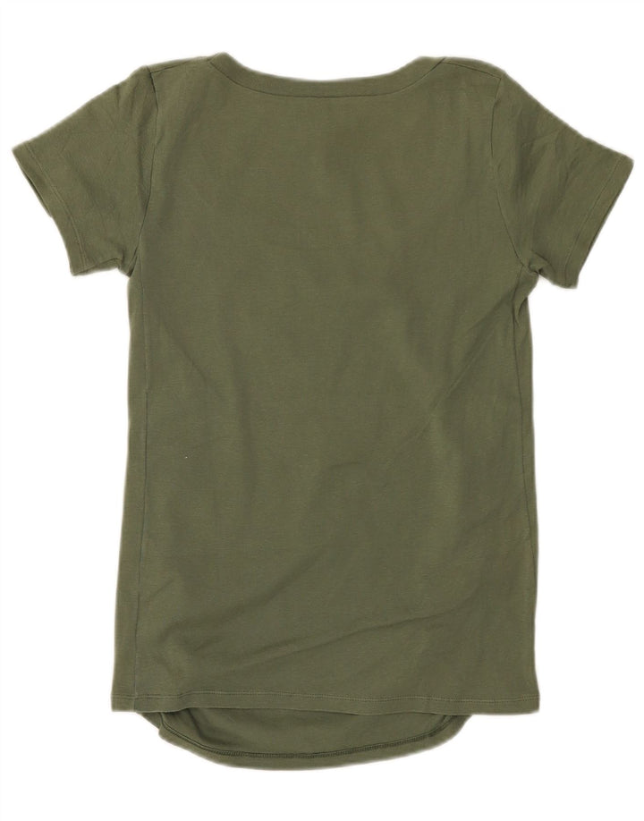 T-shirt damski Benetton Top UK 10 Small Khaki