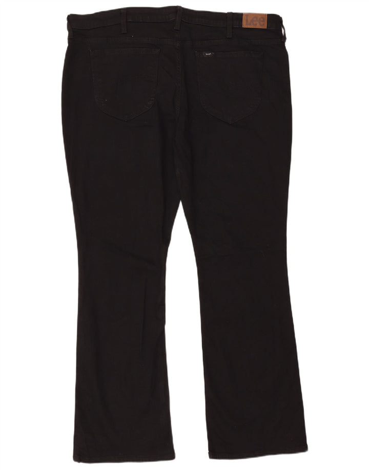 Damskie dżinsy Lee Bootcut o regularnym kroju, ze średnim stanem, US 22 3XL W44 L31, czarne