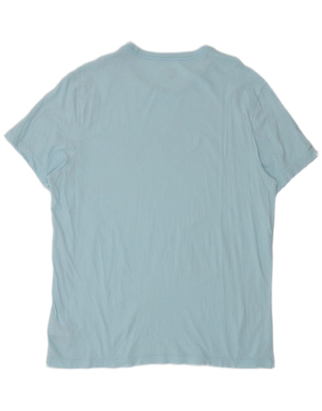T-shirt męski J. Crew, duży, niebieski, bawełniany