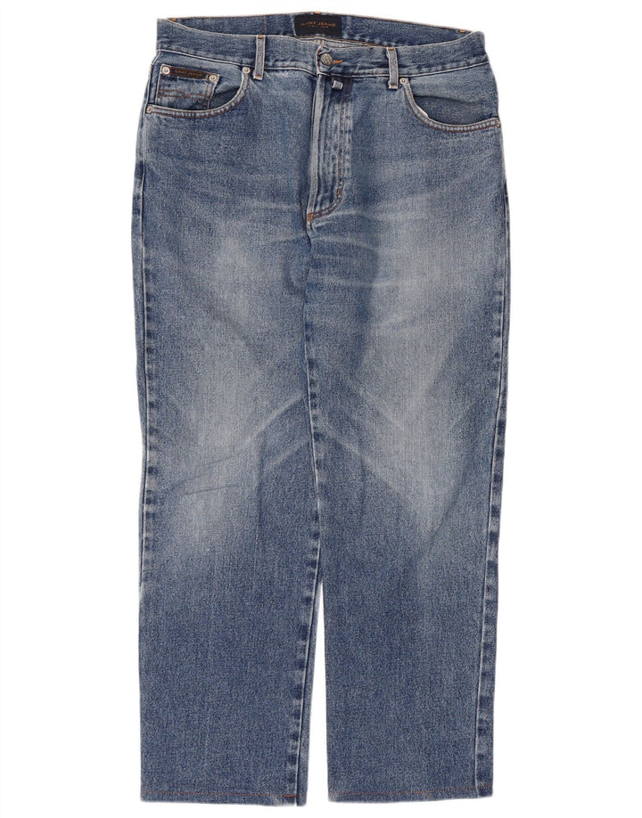 Męskie jeansy Gant Regular Straight W34 L27 Niebieskie bawełniane