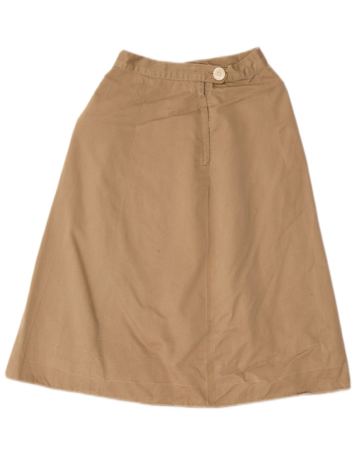 Vintage damska spódnica w kształcie litery A W22 2XS Khaki
