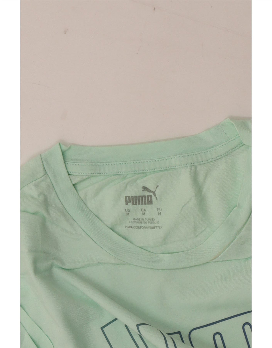 Damska koszulka z grafiką Puma Top UK 14 Średnia zieleń