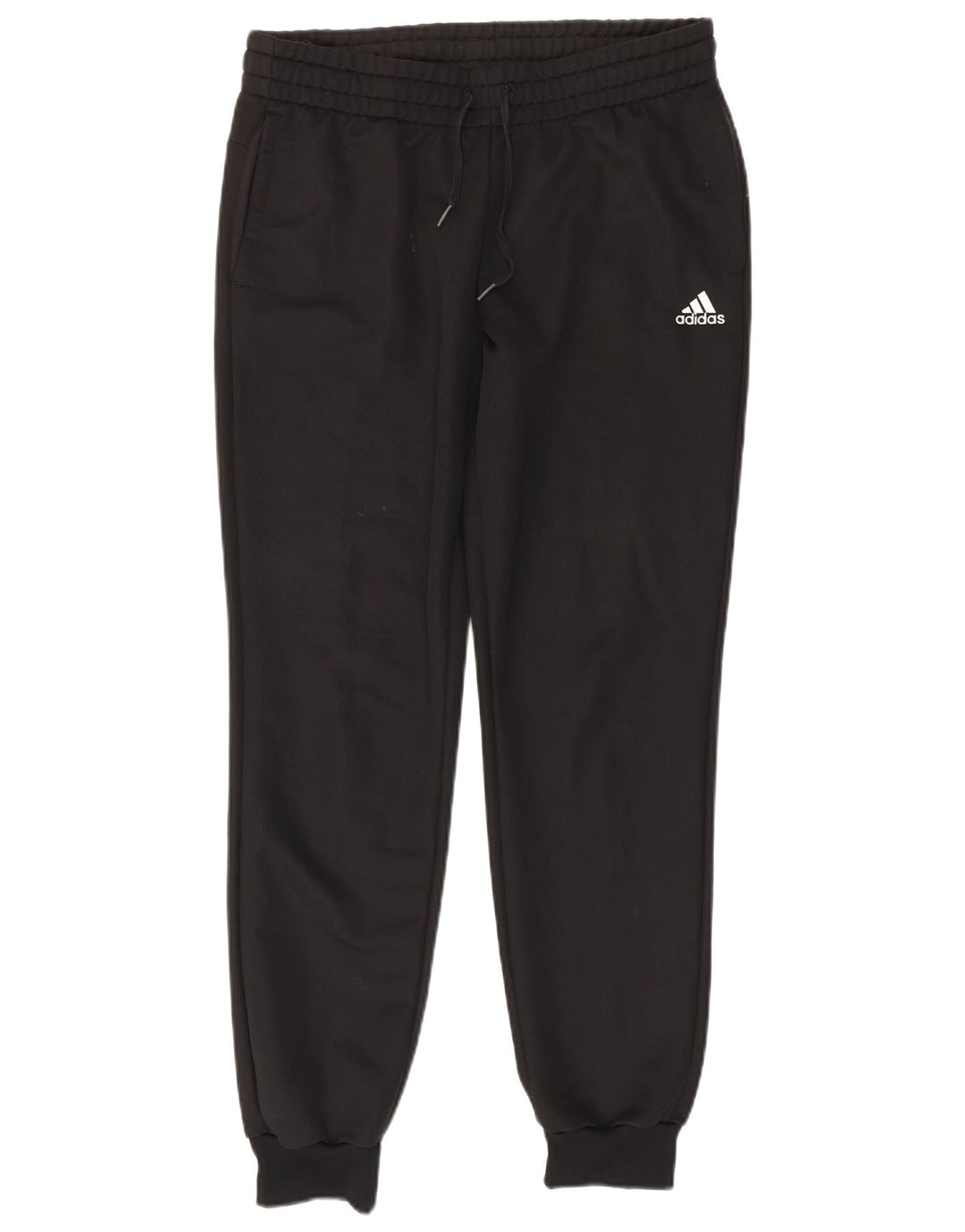 Damskie spodnie dresowe Adidas Joggers UK 12/14 Średni czarny poliester