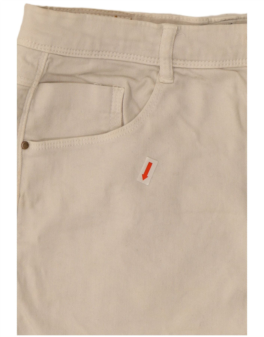 Damskie spodenki jeansowe Zara Trafaluc EU 38 Small W28 białe