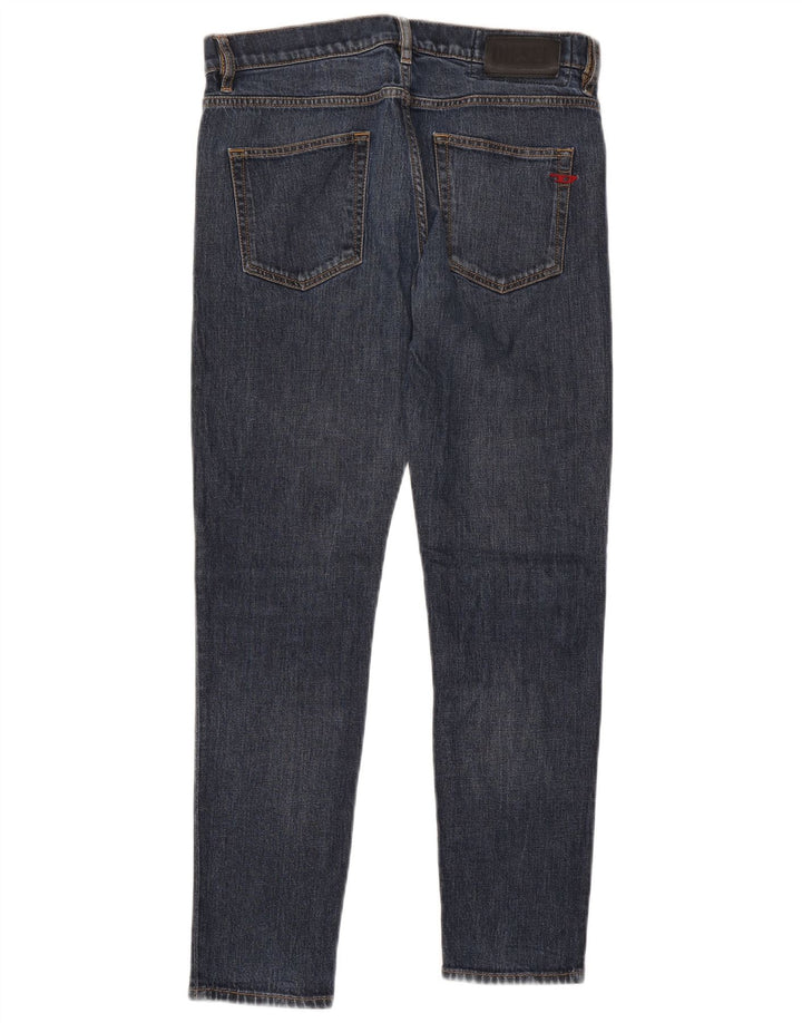 Męskie jeansy Diesel Slim W32 L30 Granatowy Lyocell