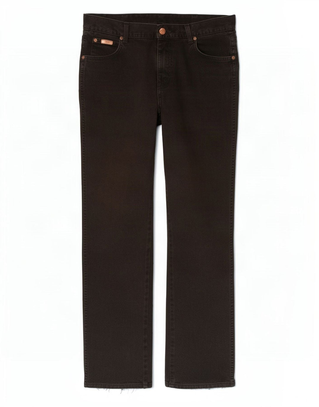 Męskie jeansy Wrangler Texas Straight W36 L32, czarne, bawełniane