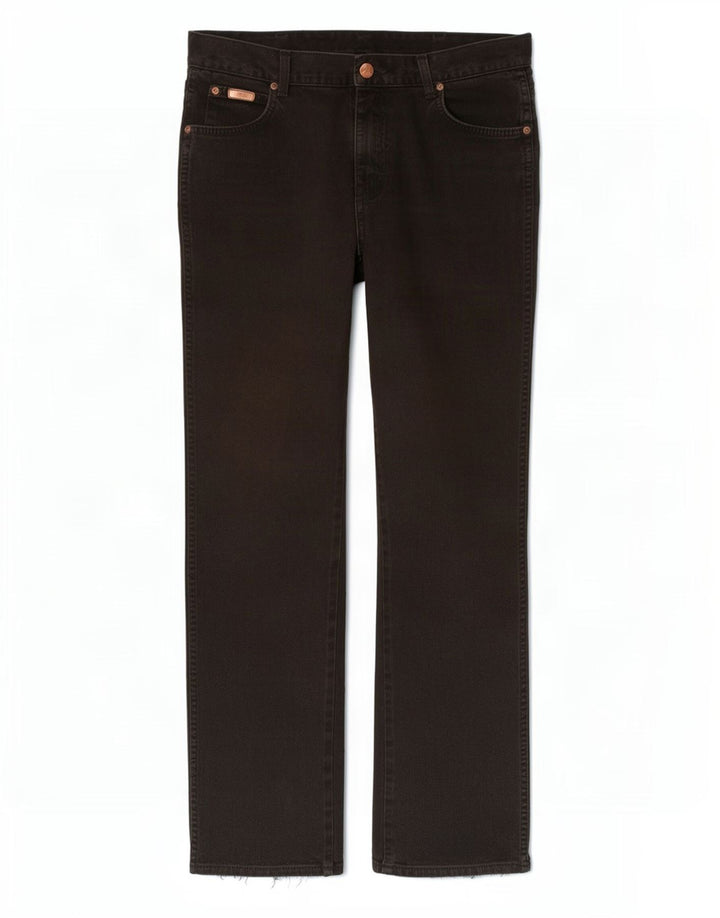 Męskie jeansy Wrangler Texas Straight W36 L32, czarne, bawełniane