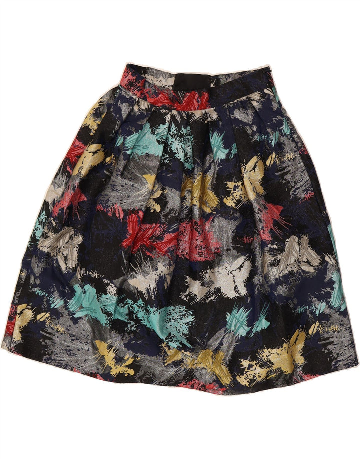 VINTAGE Womens Abstract Pattern A-Line Skirt W30 Medium  Multicoloured Vintage Vintage and Second-Hand Vintage from Messina Hembry 