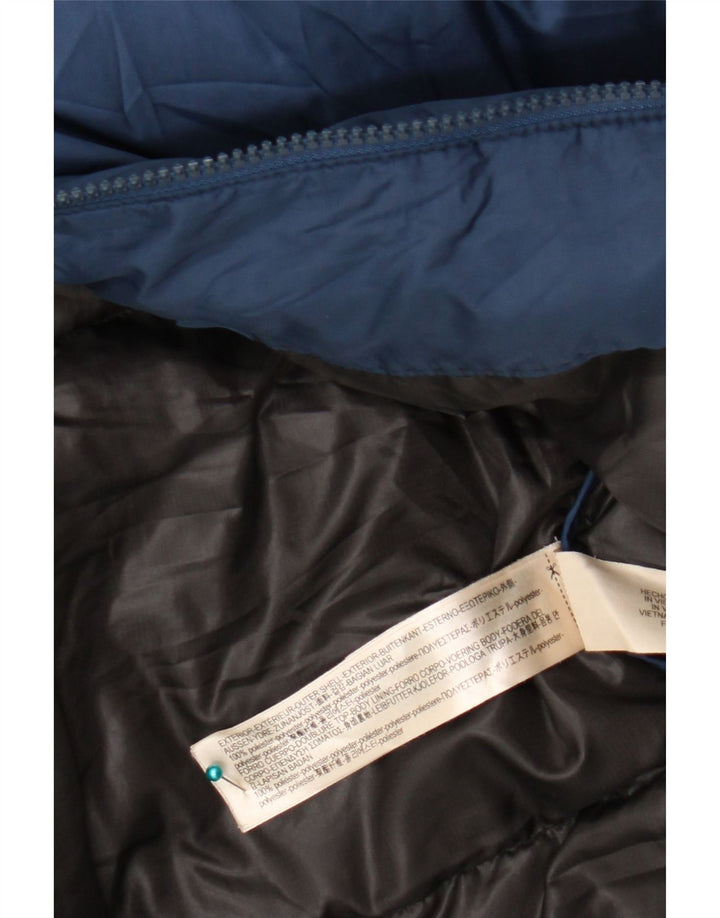 Męska ocieplana kurtka Massimo Dutti UK 40, duża, granatowa, poliestrowa
