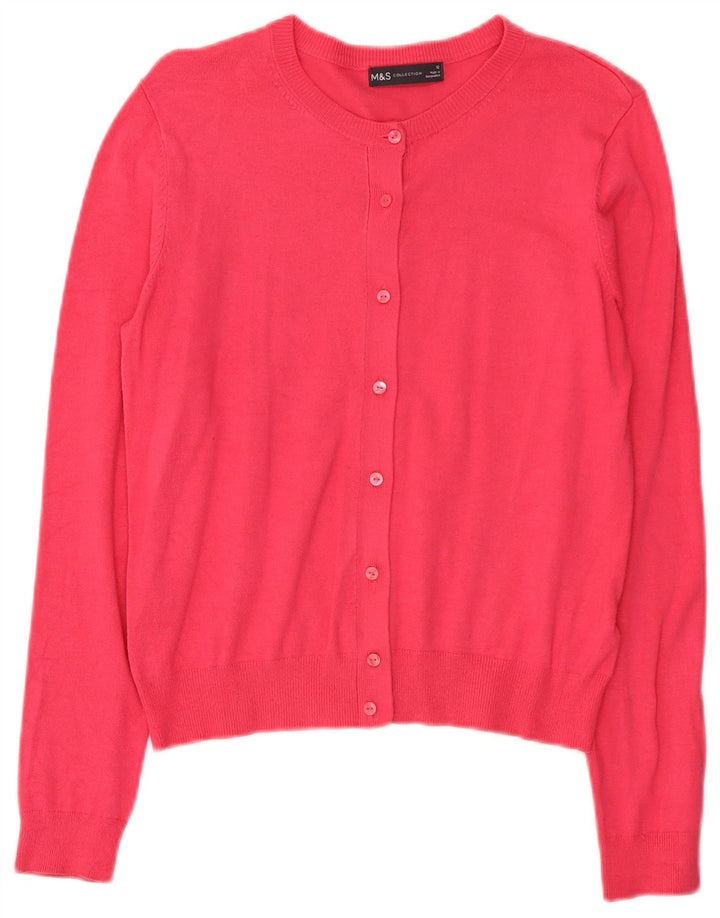 Sweter damski Marks & Spencer UK 12, średnioróżowy, wiskoza