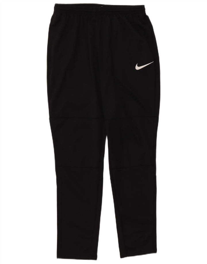 Męskie spodnie dresowe Nike Dri Fit, średni czarny poliester
