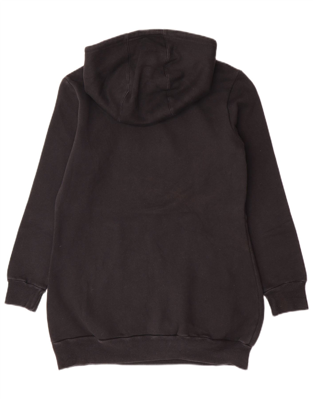 Damska bluza z kapturem Adidas IT 46, duża, czarna, poliester