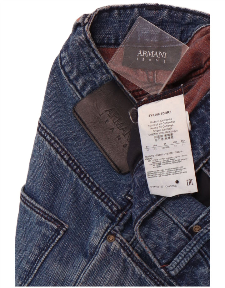 Dżinsy damskie ARMANI W31 L34 Niebieskie bawełniane