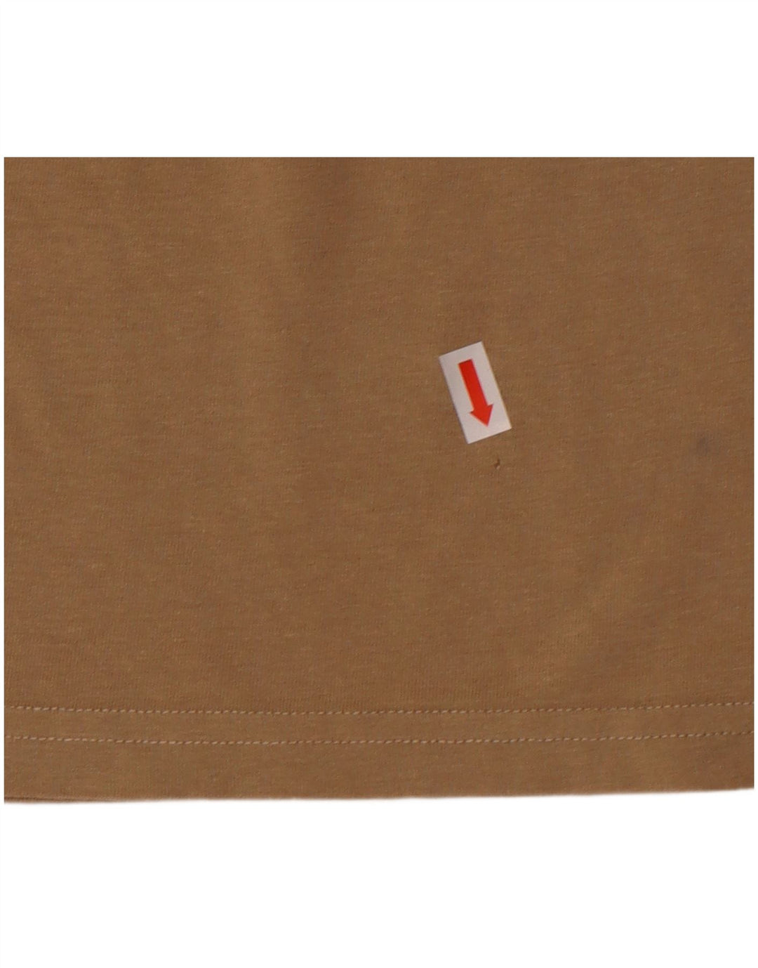 JACK & JONES Mens T-Shirt Top Medium Beige Cotton