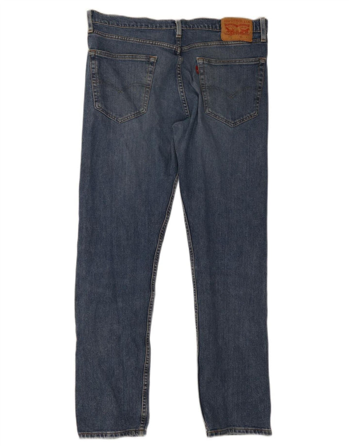 Męskie jeansy Levi's 502 Tapered W34 L32 Niebieskie bawełniane