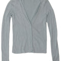 Sweter damski Zara Cardigan UK 12 Średni niebieski sztuczny jedwab